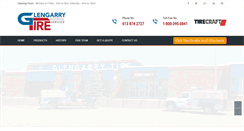 Desktop Screenshot of glengarrytireservice.com