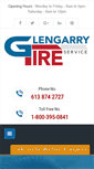 Mobile Screenshot of glengarrytireservice.com